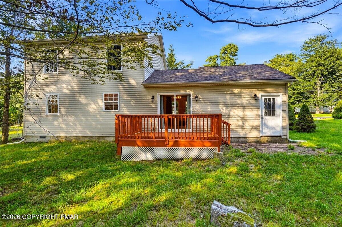 Back Exterior - 1070 Country Place Drive, Tobyhanna, PA 18466