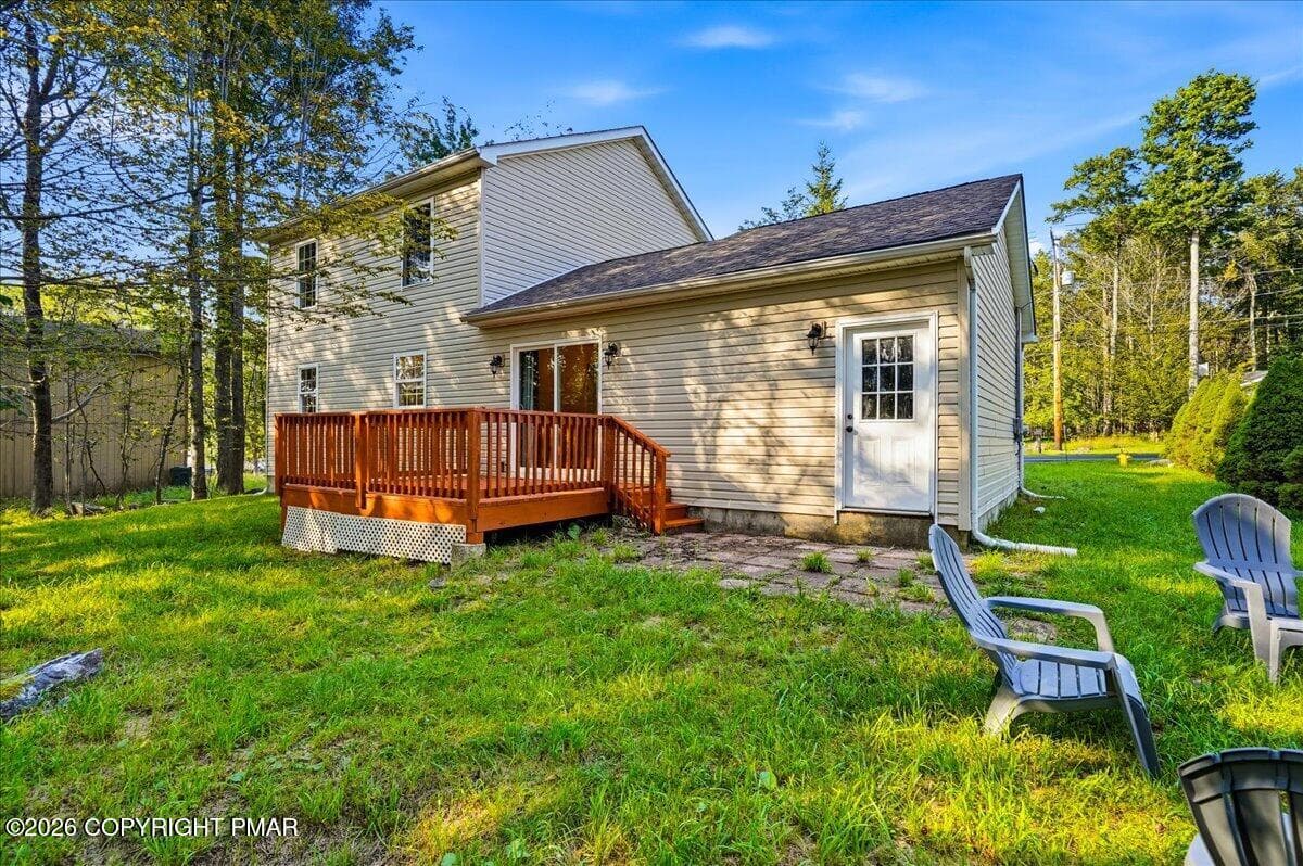 Back Yard - 1070 Country Place Drive, Tobyhanna, PA 18466