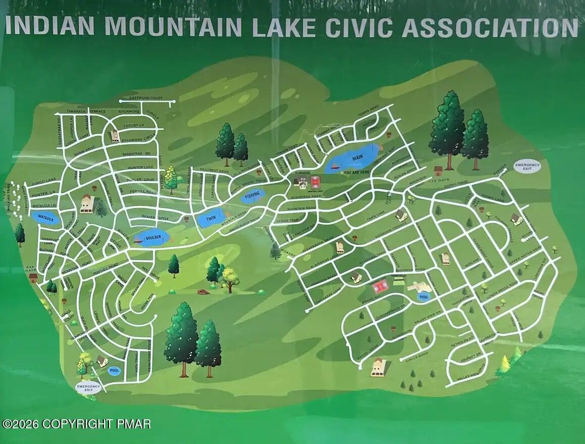 Map image - 169 Lookout Drive, Albrightsville, PA 18210, Albrightsville