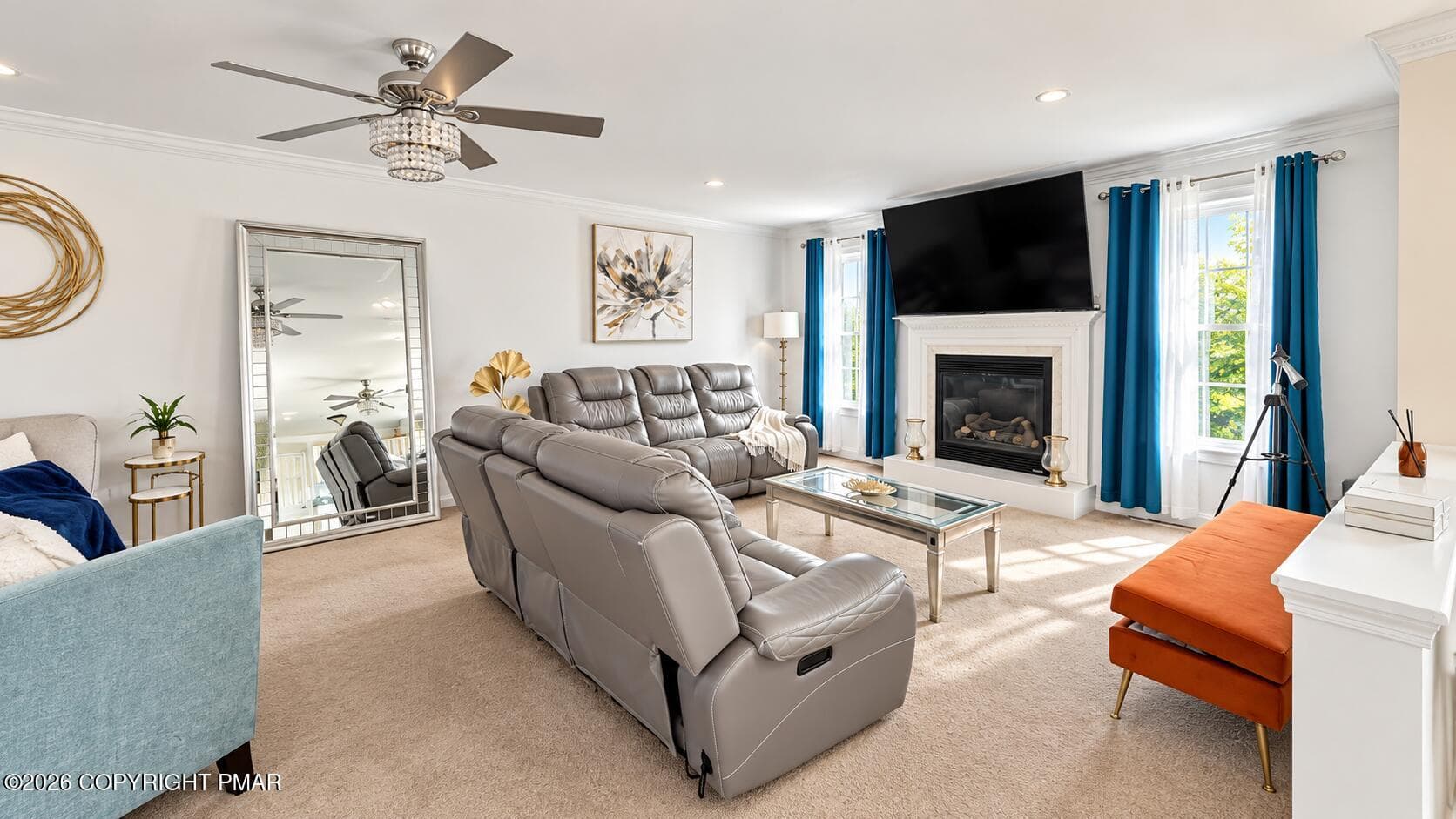 Living Room - 169 Lookout Drive, Albrightsville, PA 18210, Albrightsville