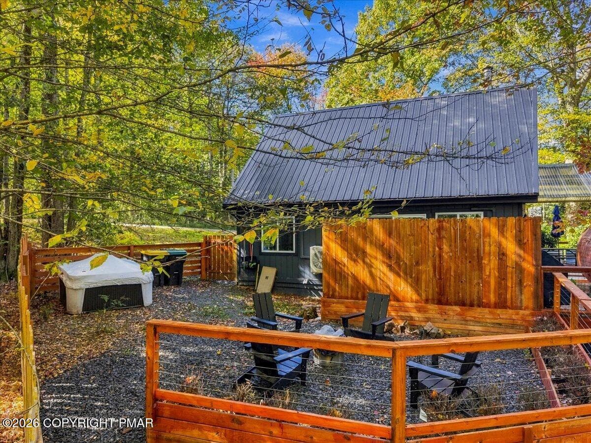 Back Yard - 1113 Kensington Drive, Tobyhanna, PA 18466, Tobyhanna