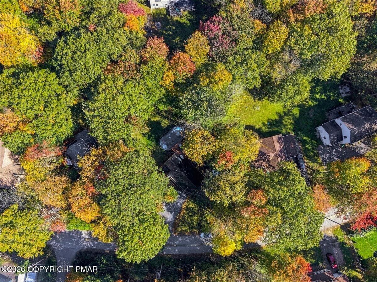 Aerial Home View - 1113 Kensington Drive, Tobyhanna, PA 18466, Tobyhanna