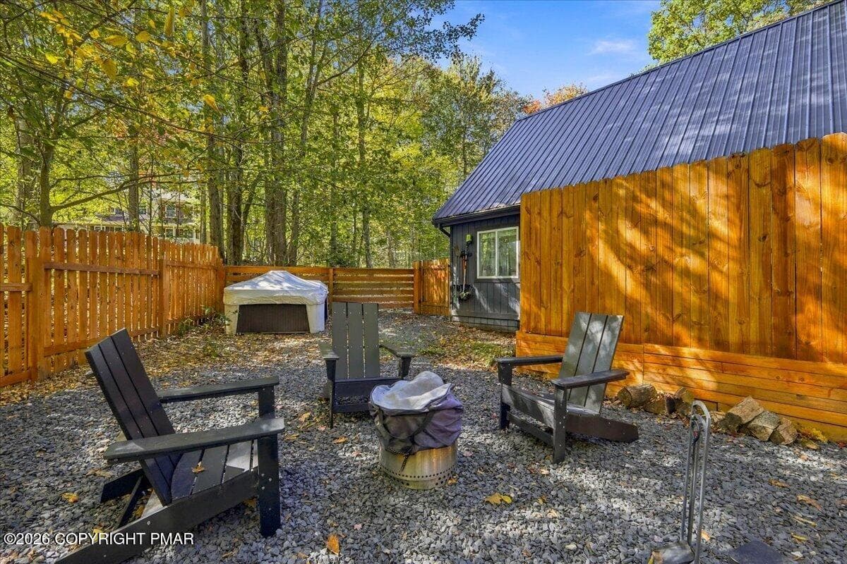 Back Yard - 1113 Kensington Drive, Tobyhanna, PA 18466, Tobyhanna