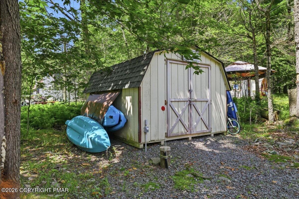 Shed - 456 Maxatawny Drive, Pocono Lake, PA 18347