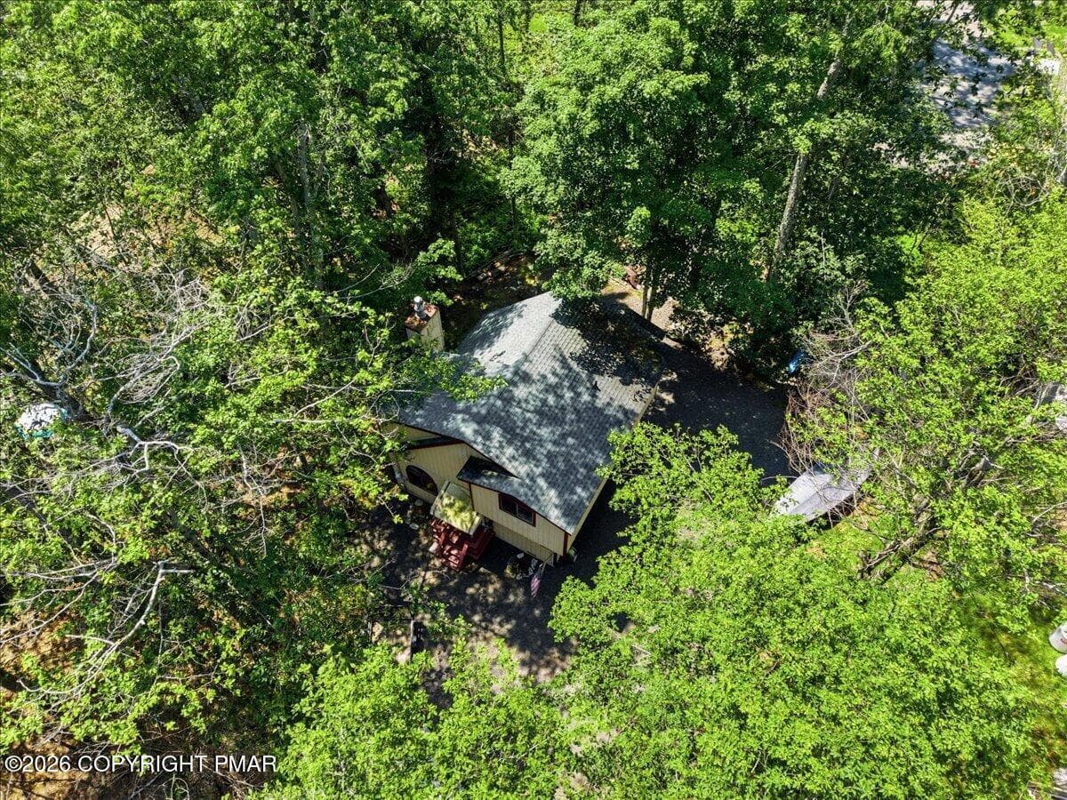 Aerial Home View - 456 Maxatawny Drive, Pocono Lake, PA 18347, Pocono Lake