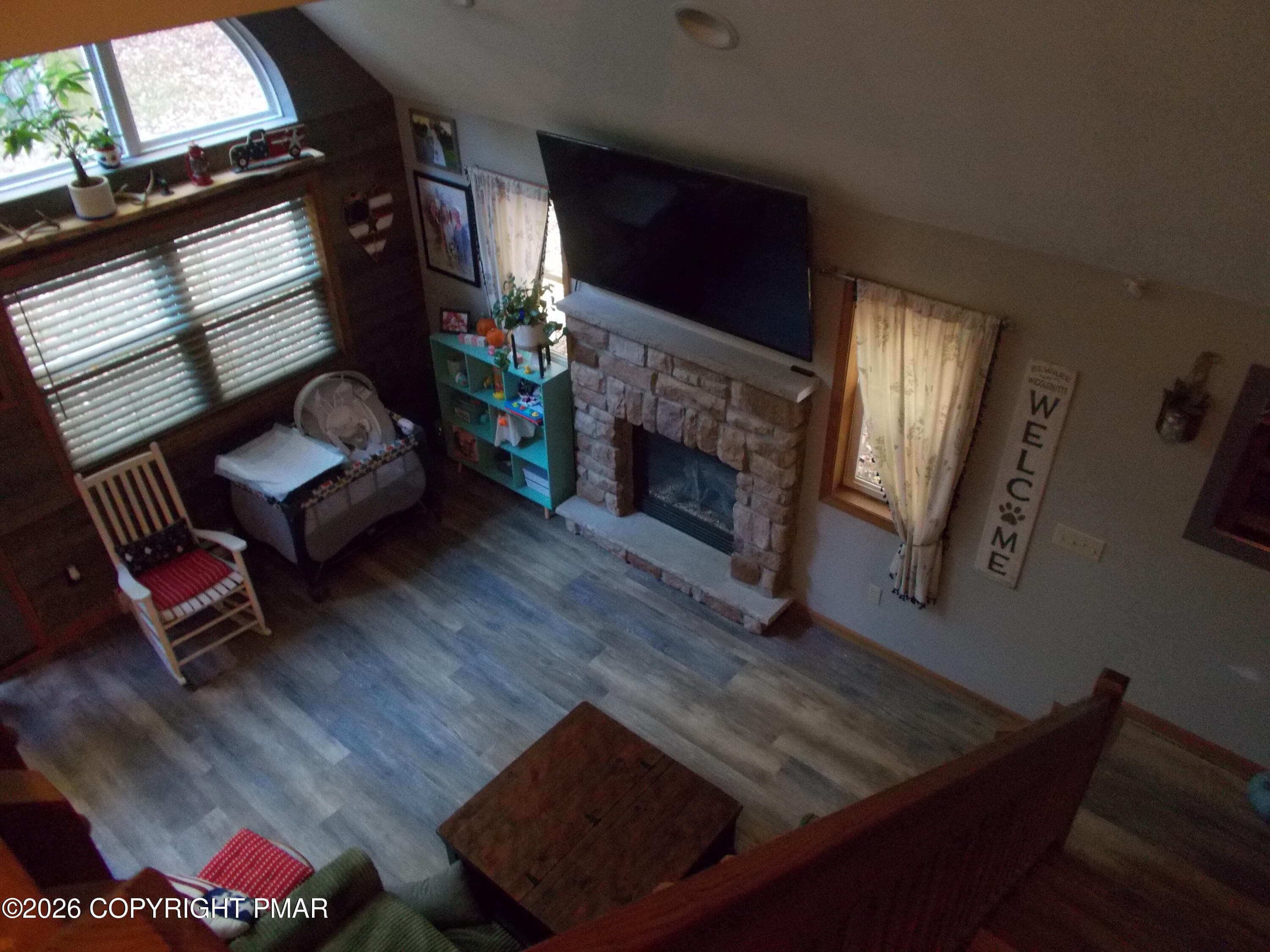 view from loft - 212 Summit Drive, Albrightsville, PA 18210, Albrightsville