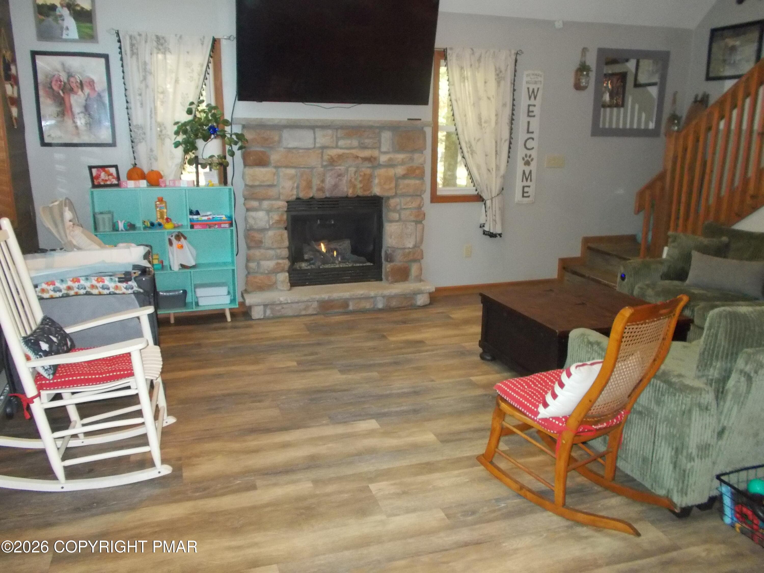 livinging room - 212 Summit Drive, Albrightsville, PA 18210, Albrightsville
