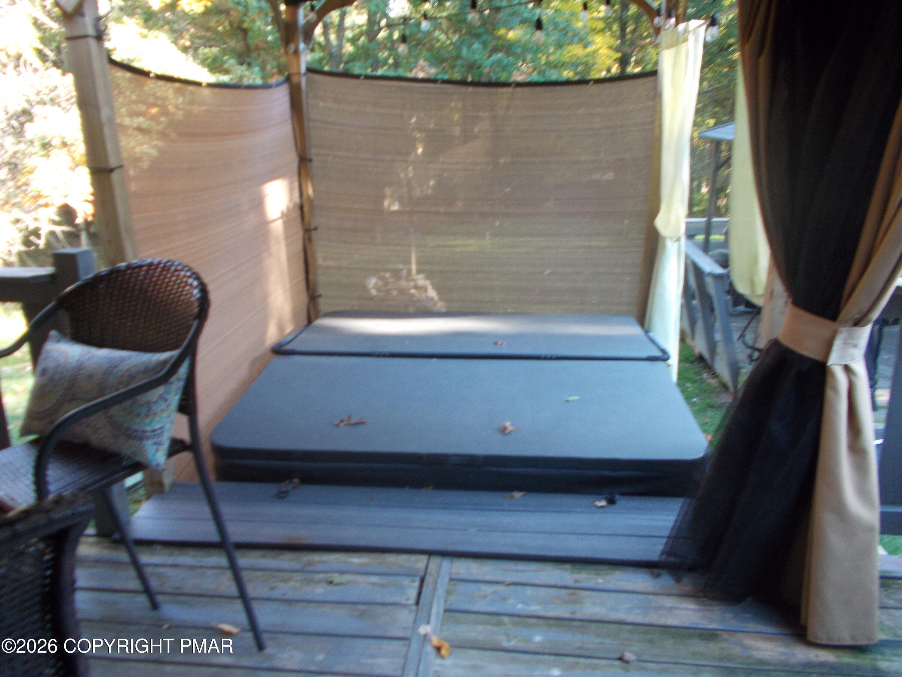hot tub area - 212 Summit Drive, Albrightsville, PA 18210, Albrightsville