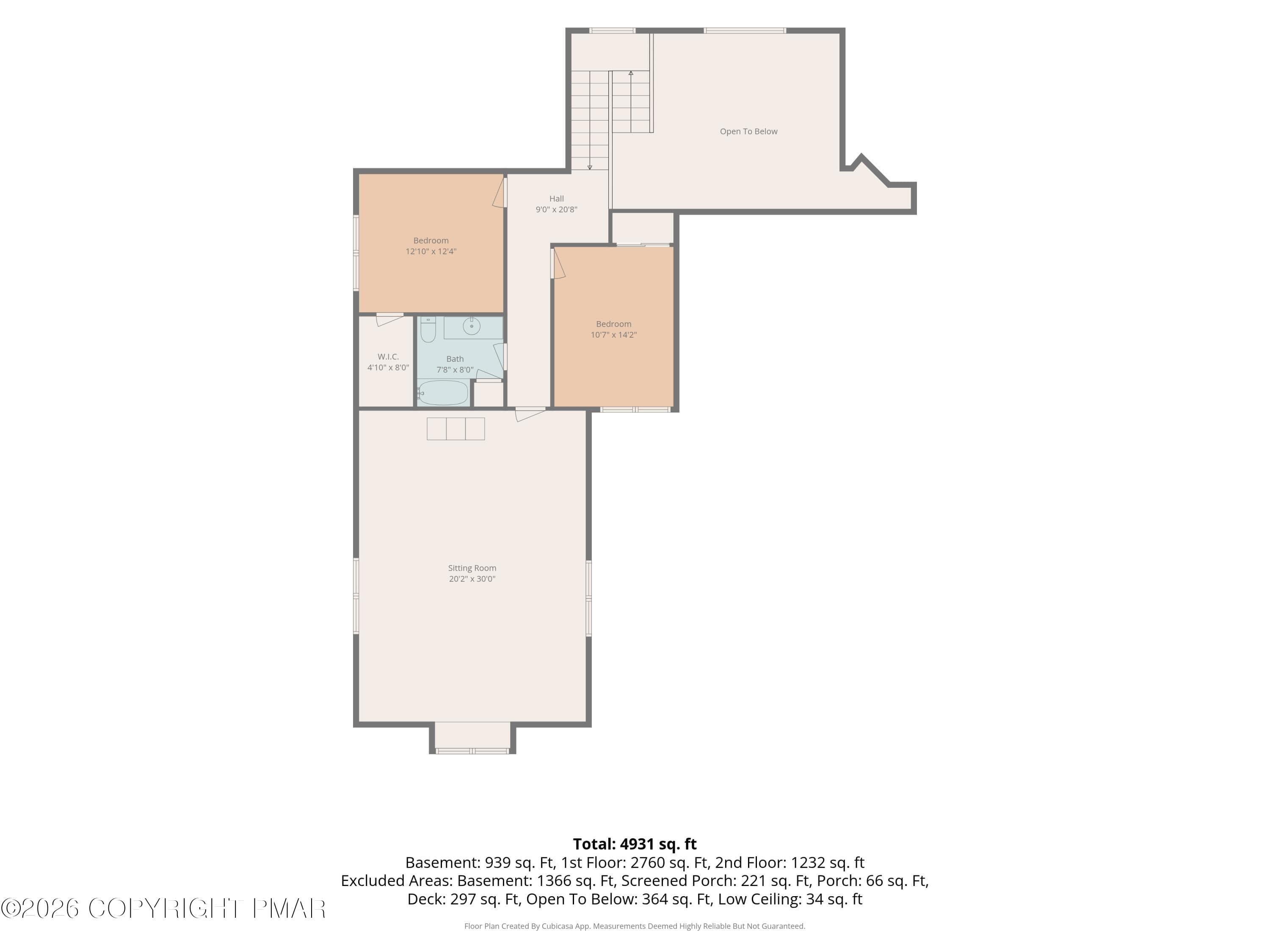2nd Floor (1) - 114 Pine Needle Lane, Pocono Pines, PA 18350, Pocono Pines