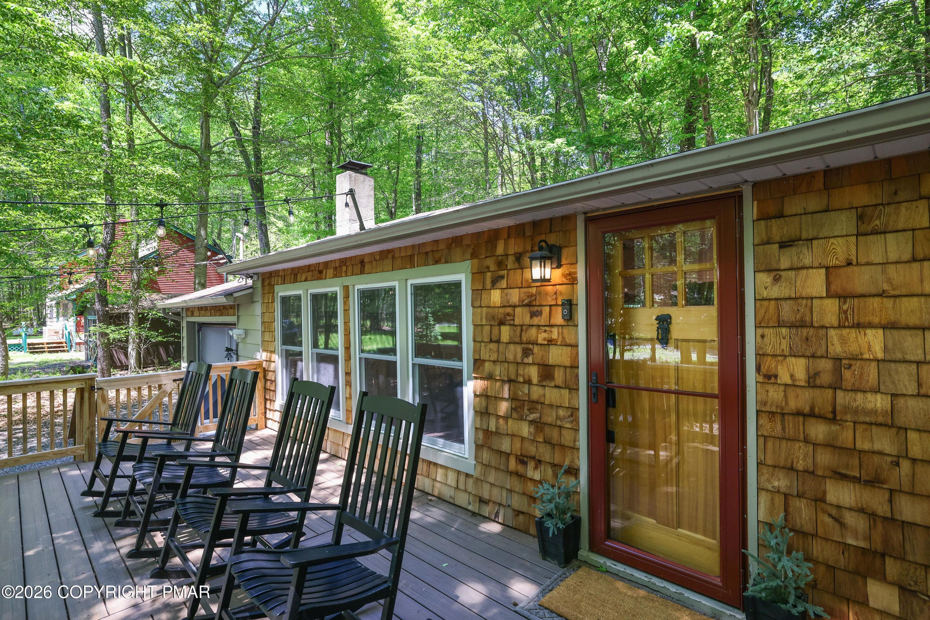 front deck - 2034 Lehigh Drive, Pocono Lake, PA 18347, Pocono Lake