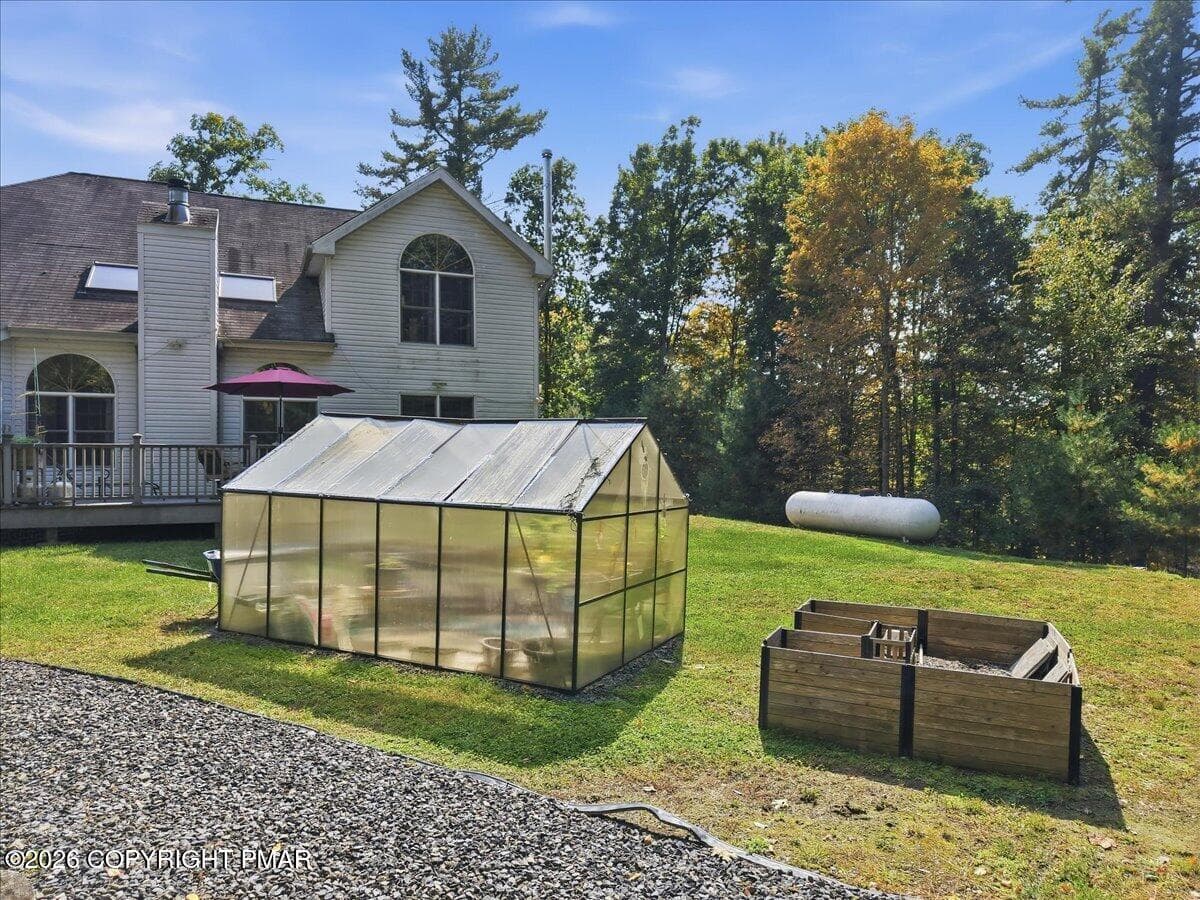 Backyard/Greenhouse - 104 Arbor Way, Stroudsburg, PA 18360, Stroudsburg