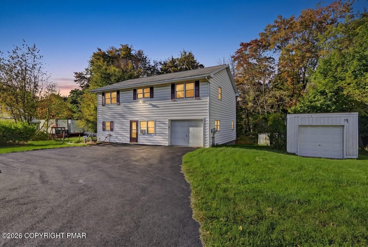 2-Story House w/ Attached Garage - 2367 Route 209, Sciota, PA 18354, Sciota