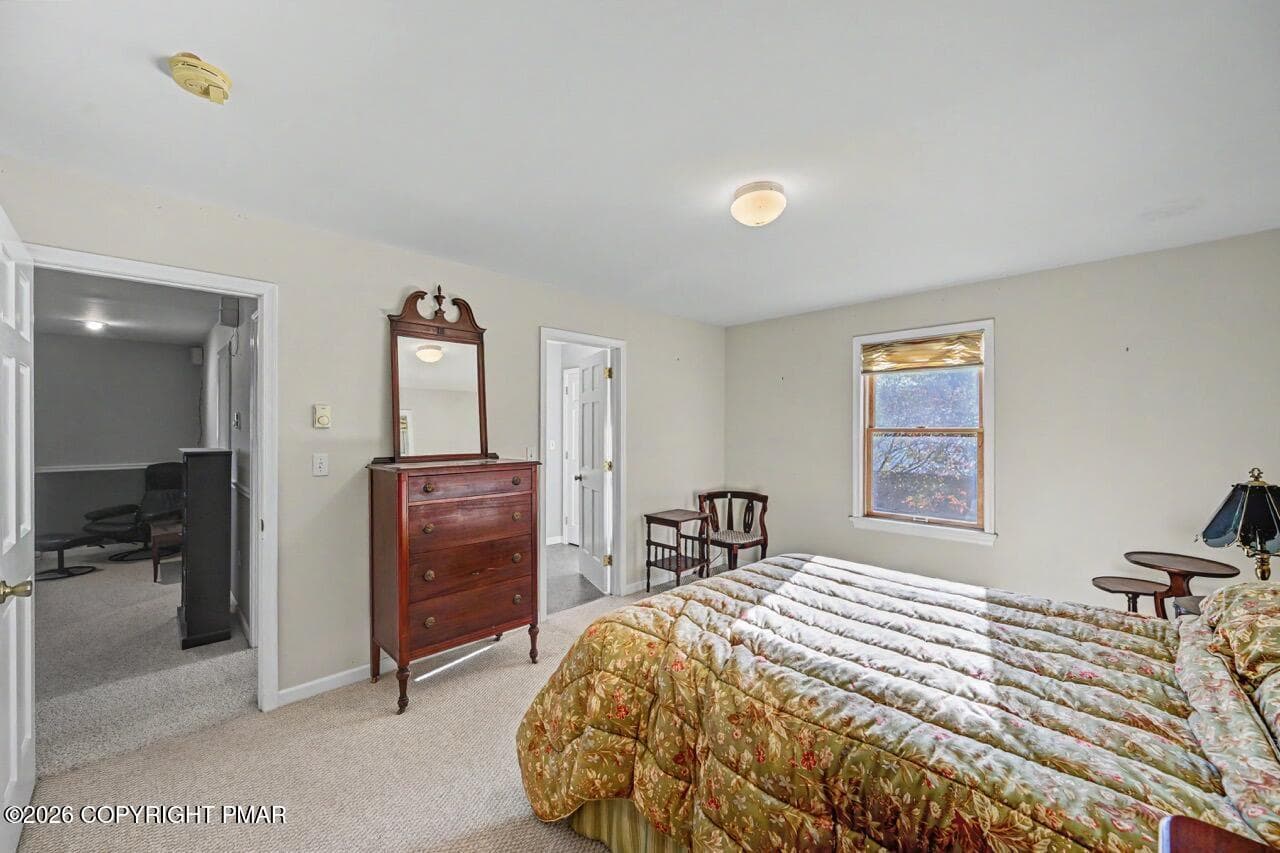 Bedroom 2 w/ Backyard View - 2367 Route 209, Sciota, PA 18354, Sciota