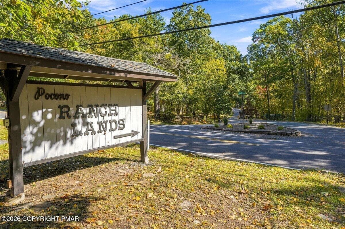 Pocono Ranchlands Sign - 195 Mallard Lane, Bushkill, PA 18324, Bushkill
