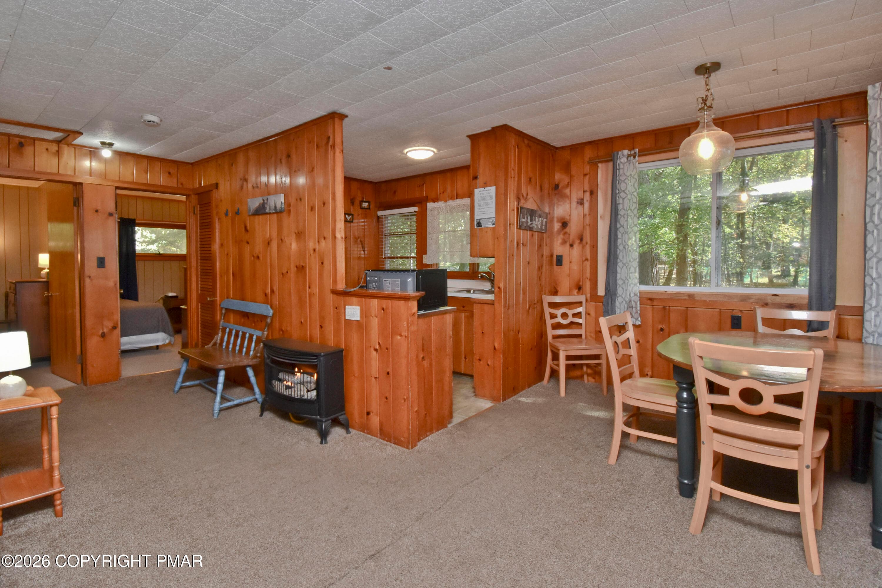 2 Cabin 5 Living Dining (5) - 271 Route 390, Tafton, PA 18464, Tafton
