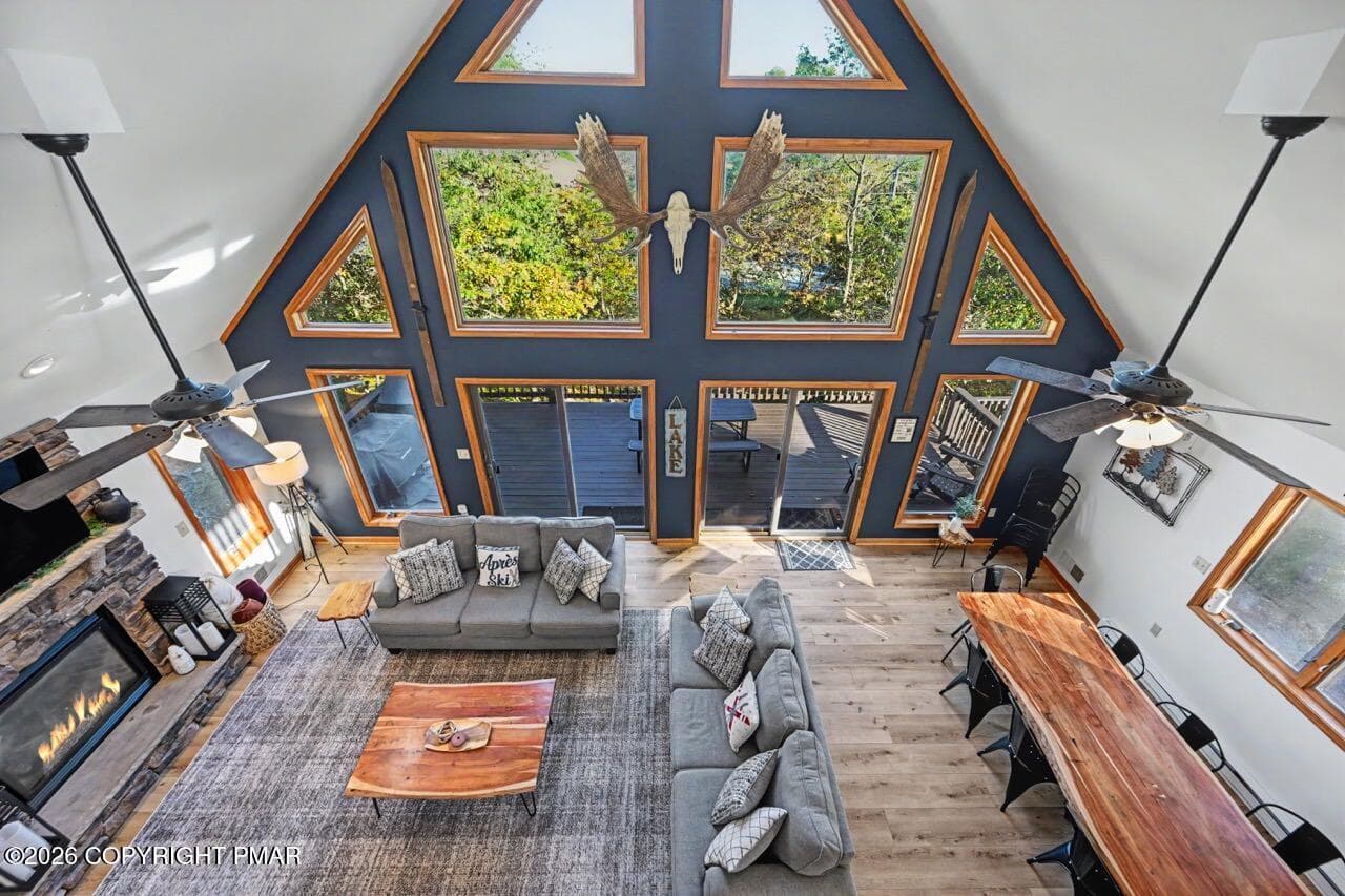 View from Loft - 101 Tennyson Circle, Albrightsville, PA 18210, Albrightsville