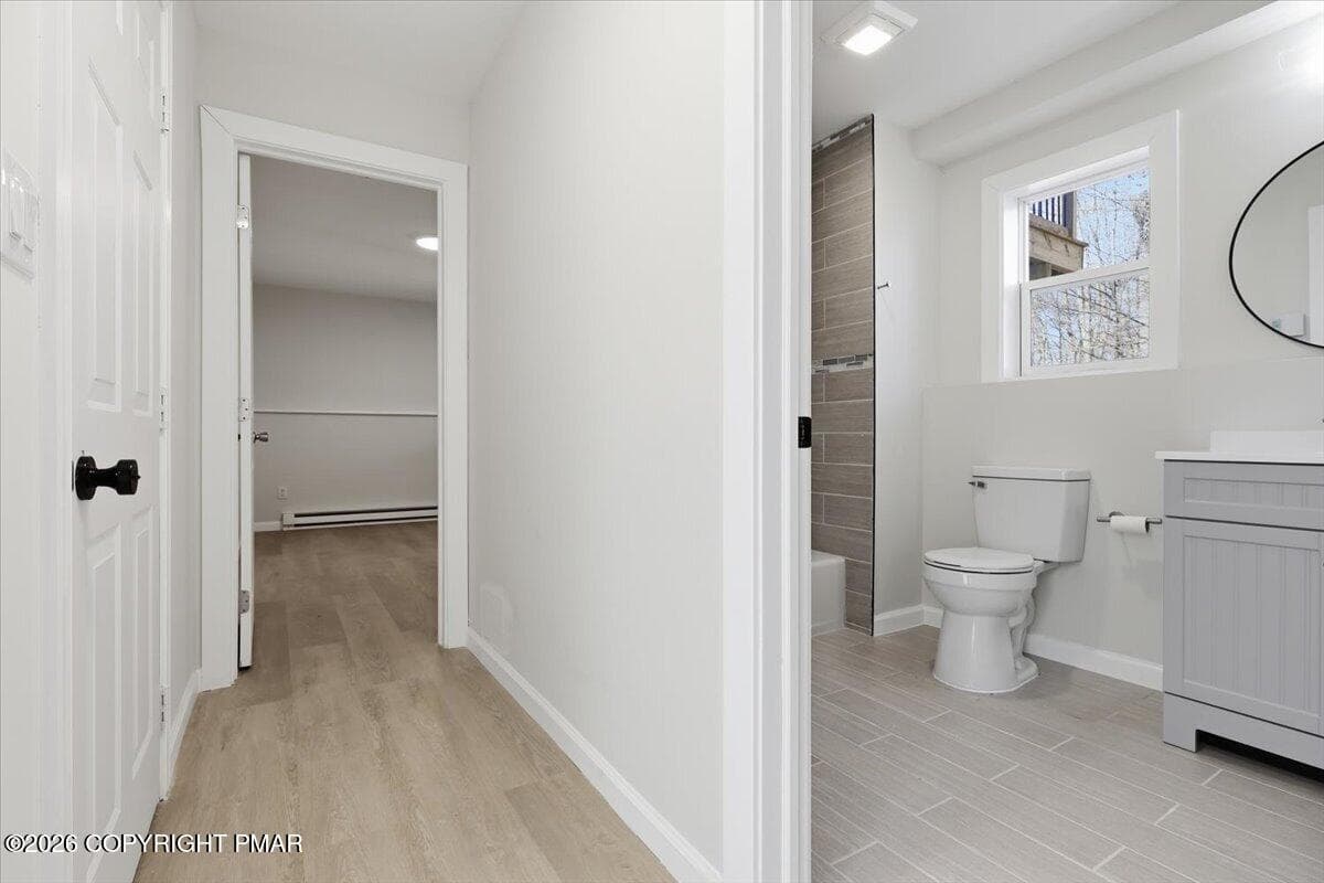 HALLWAY DOWNSTAIRS - 2802 Fairhaven Drive, Tobyhanna, PA 18466, Tobyhanna