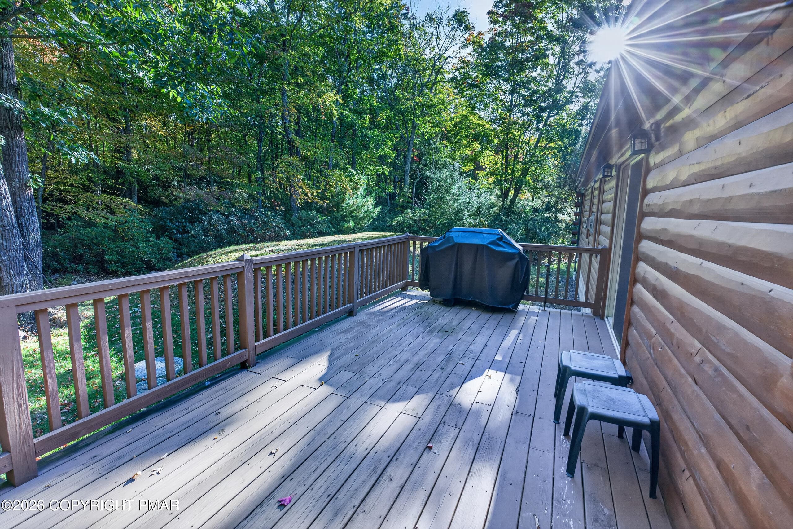 Rear Deck - 31 Algonkin Road, Jim Thorpe, PA 18229, Jim Thorpe