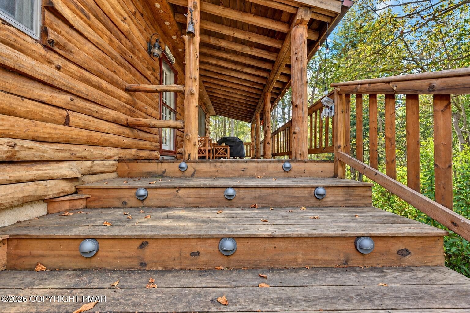 WIDE, LIT STEPS - 163 Echo Lake Road, Tobyhanna, PA 18466, Tobyhanna