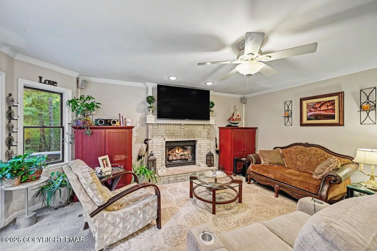 Living Room - 212 Fairfield Drive, Brodheadsville, PA 18322, Brodheadsville