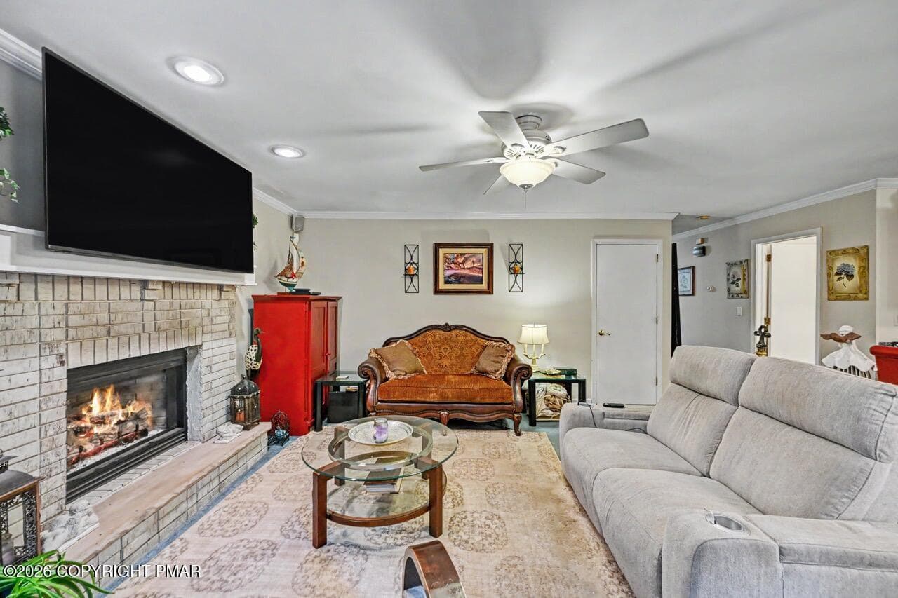 Living Room - 212 Fairfield Drive, Brodheadsville, PA 18322, Brodheadsville