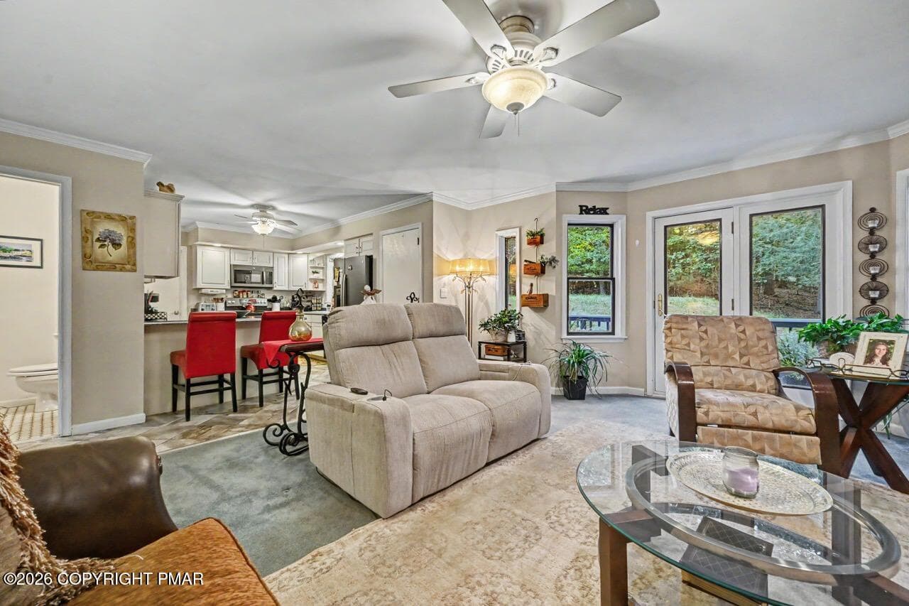 Living Room/Kitchen - 212 Fairfield Drive, Brodheadsville, PA 18322, Brodheadsville