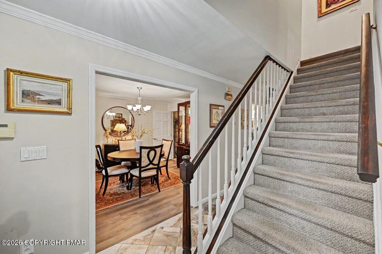 Hallway/2nd Floor Staircase - 212 Fairfield Drive, Brodheadsville, PA 18322, Brodheadsville