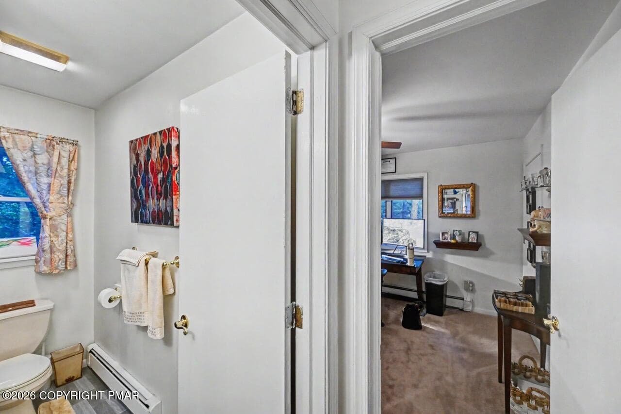 Hall Full Bath/Bedroom 3 - 212 Fairfield Drive, Brodheadsville, PA 18322, Brodheadsville