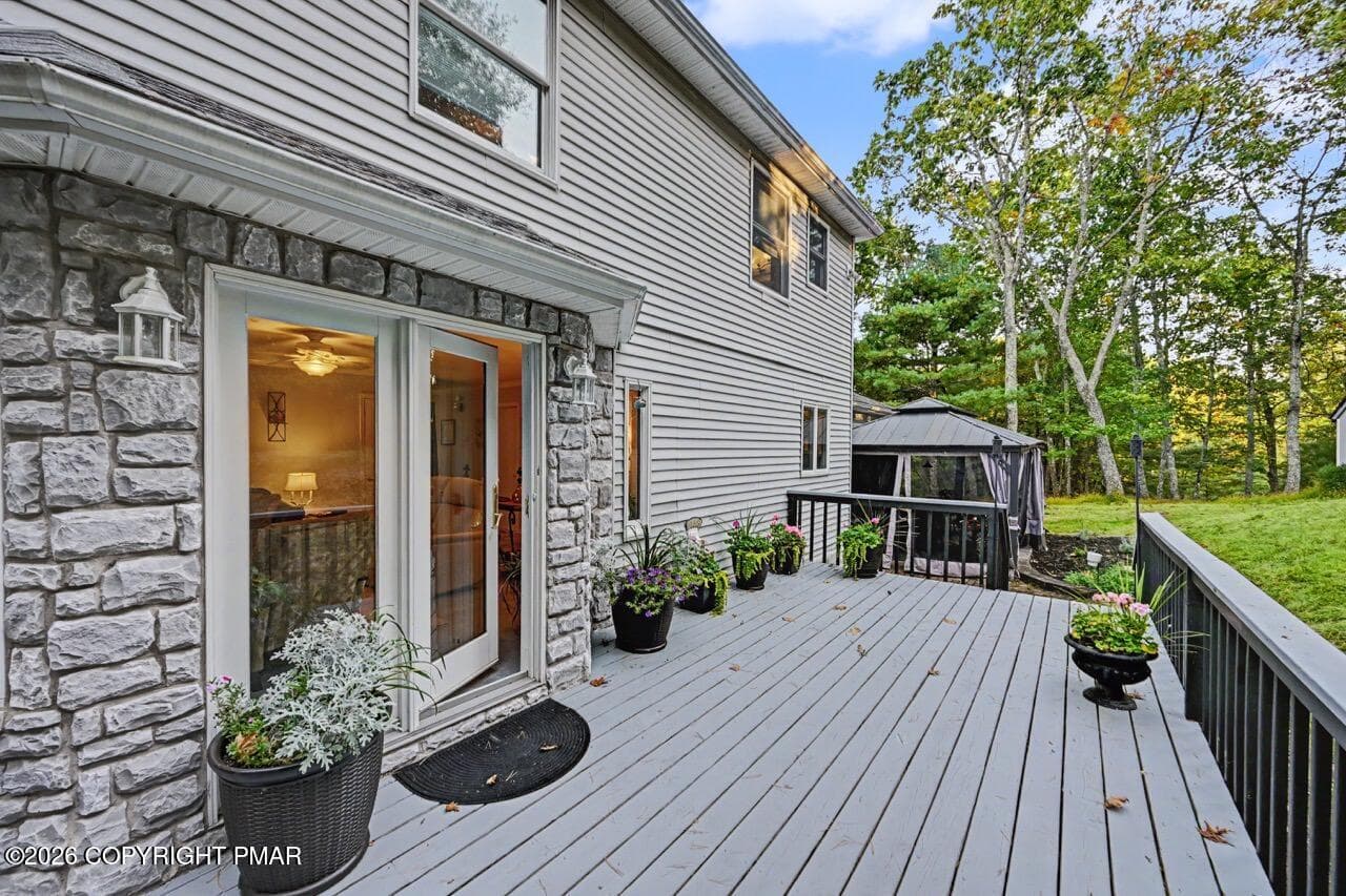 Back Deck - 212 Fairfield Drive, Brodheadsville, PA 18322, Brodheadsville