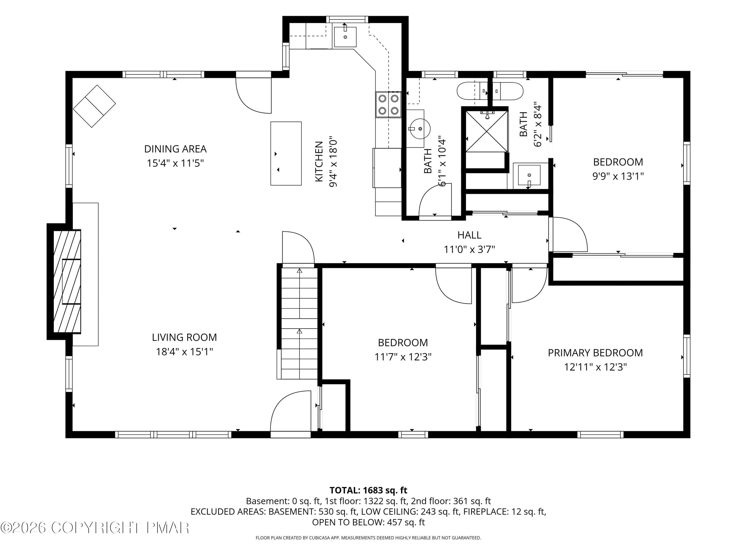 002-Floorplan - 1437 Twin Pine Road, Stroudsburg, PA 18360, Stroudsburg