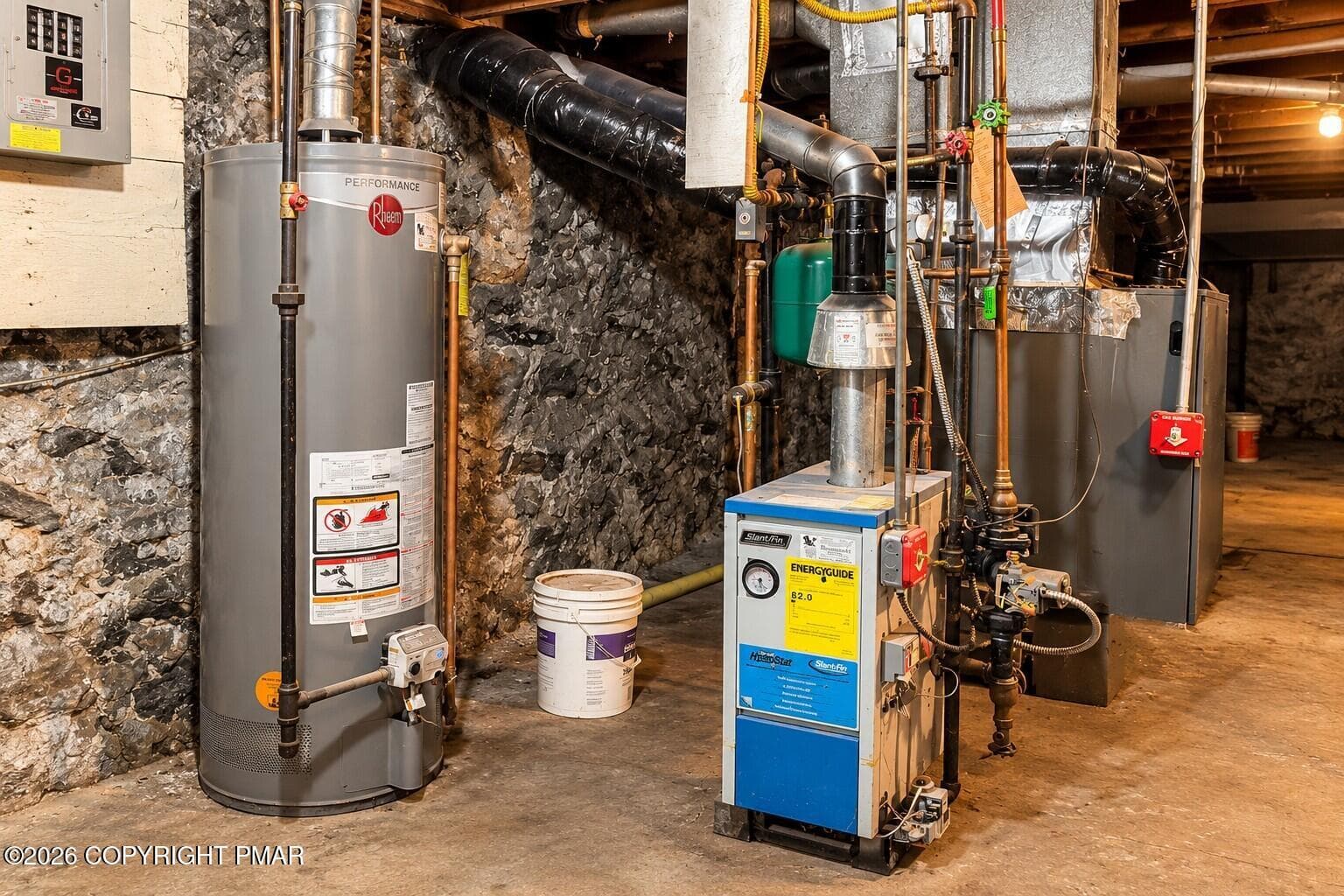Vintage Basement Mechanical Room - 1039 Washington Street, Easton, PA 18042, Easton
