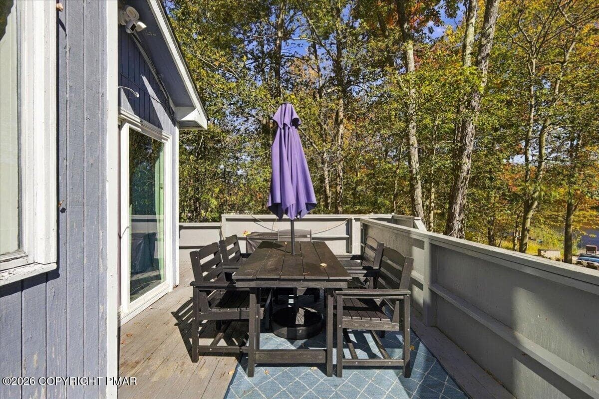 Back Deck - 6125 Boardwalk Drive, Tobyhanna, PA 18466, Tobyhanna