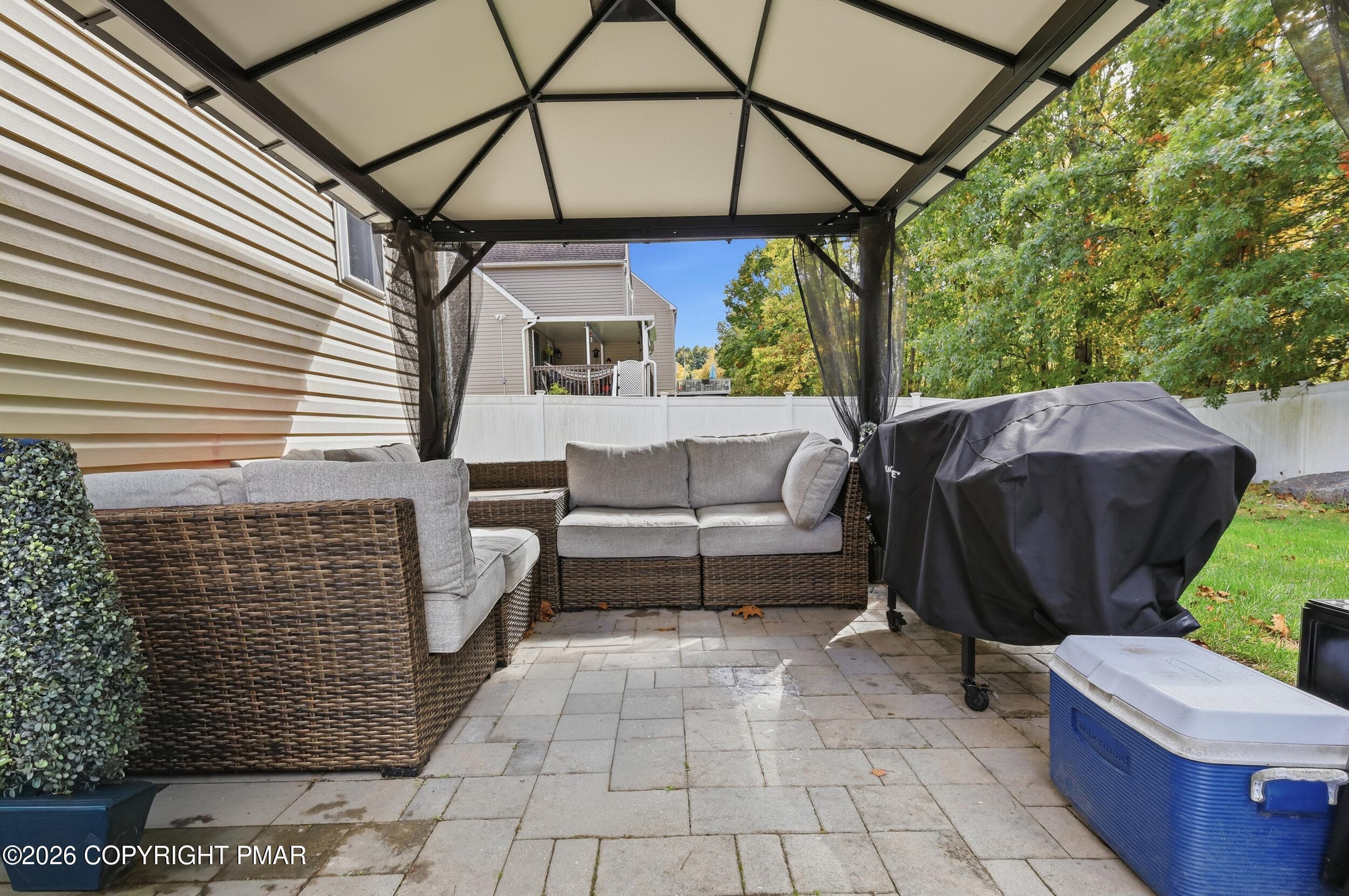 back patio - 135 American Way, East Stroudsburg, PA 18301, East Stroudsburg