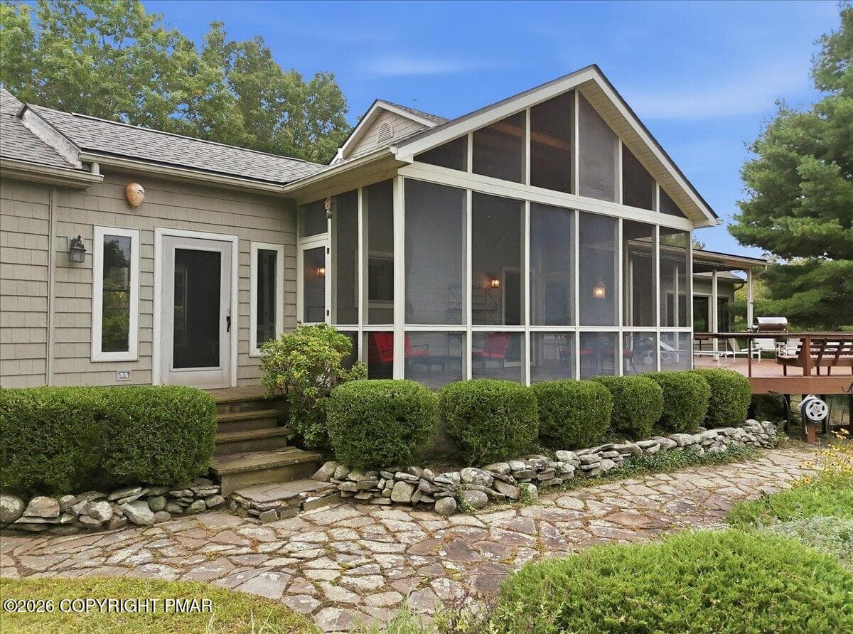 Rear Porch - 441 Emery Road, Dingmans Ferry, PA 18328, Dingmans Ferry