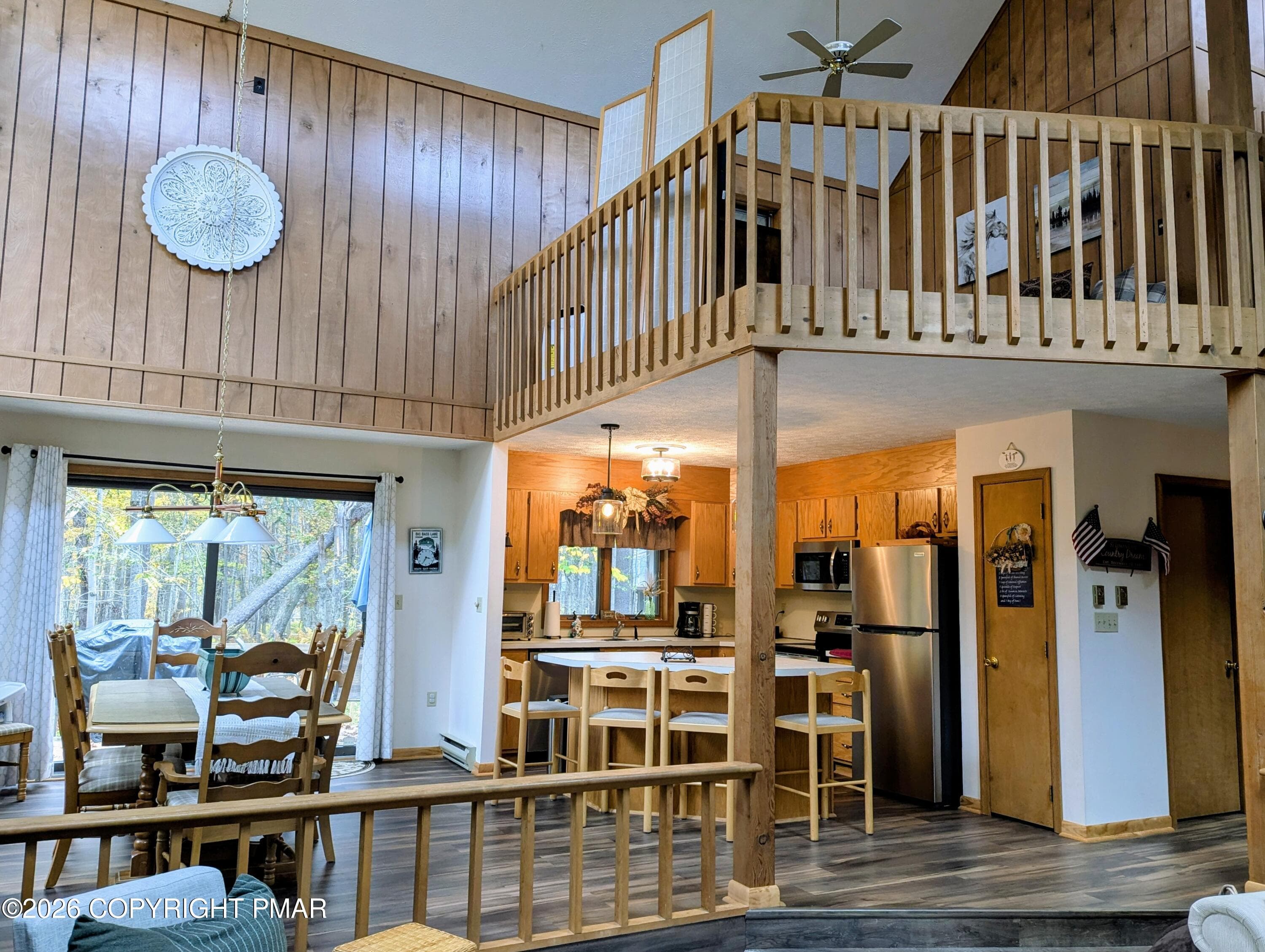 DINING/KITCHEN/LOFT - 57 Lyman Lane 57, Clifton Township, PA 18424