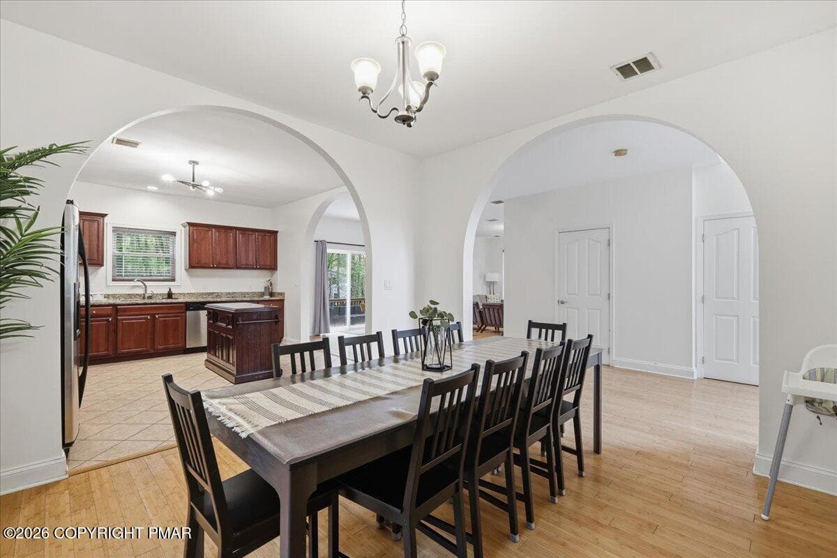 Dining Room - 4115 Rosetree Circle, Tobyhanna, PA 18466, Tobyhanna