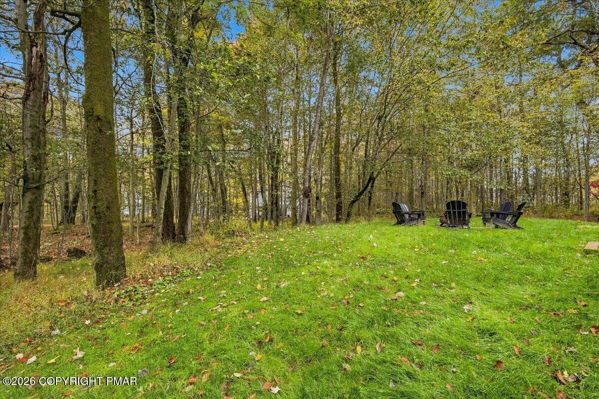 Back Yard - 4115 Rosetree Circle, Tobyhanna, PA 18466, Tobyhanna