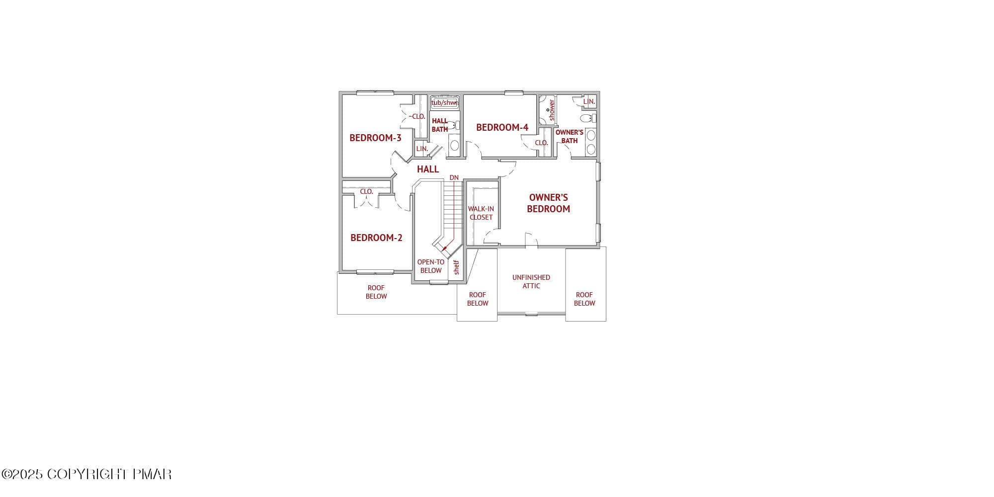 09-TS014_Woodside-III_1947-SF_4-BD_2nd f - Lot 8-C Greenbriar North Road, Drums, PA 18222, Drums