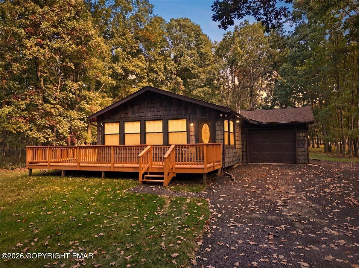 Street View at Dusk - 548 Adie Drive, Effort, PA 18330, Effort