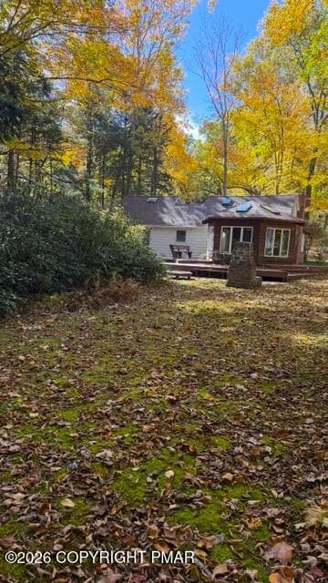 Back Yard - 1873 Sullivan Trail, Tannersville, PA 18372, Tannersville