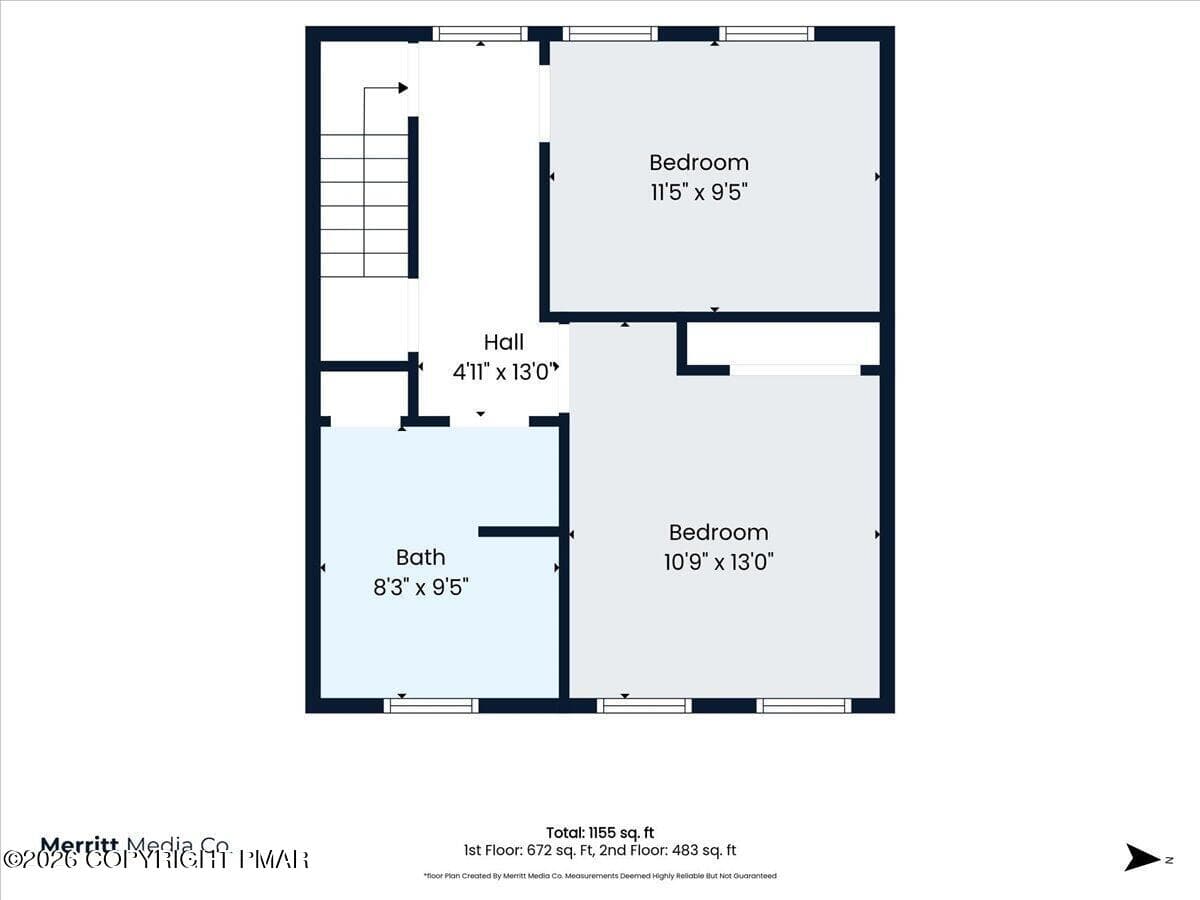 02-Second Floor - 433 Nichols Street, Pottsville, PA 17901, Pottsville