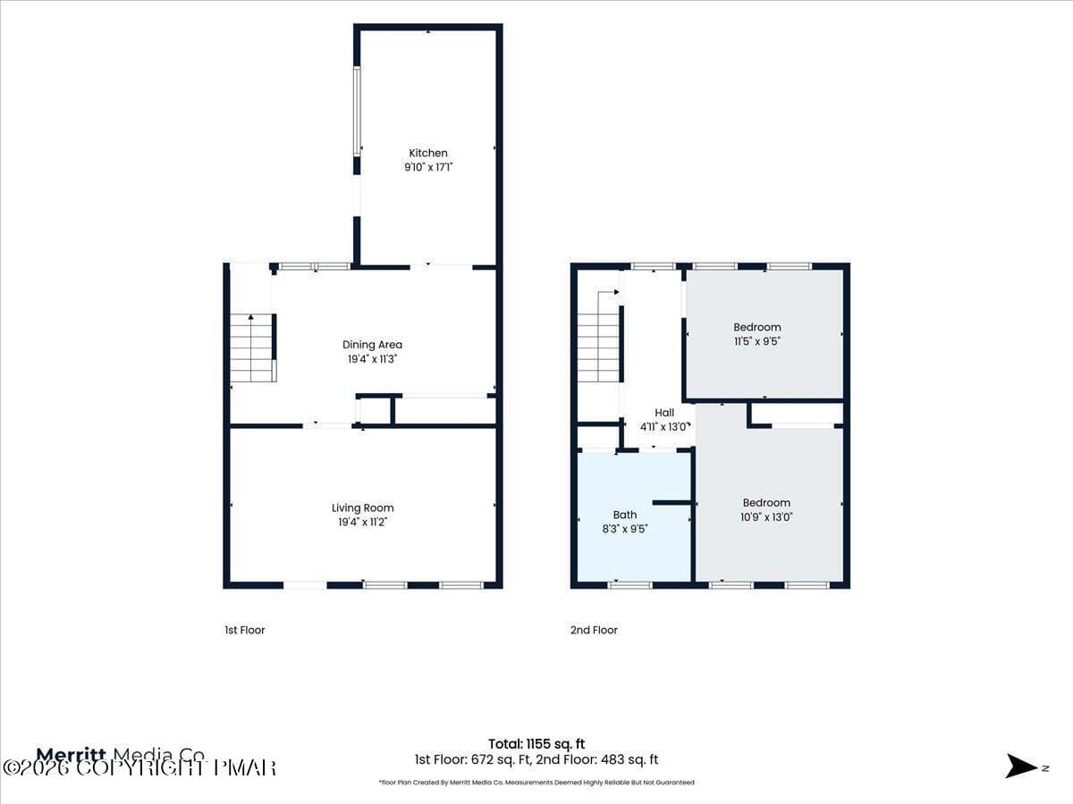 03-Both Floors Combined - 433 Nichols Street, Pottsville, PA 17901, Pottsville