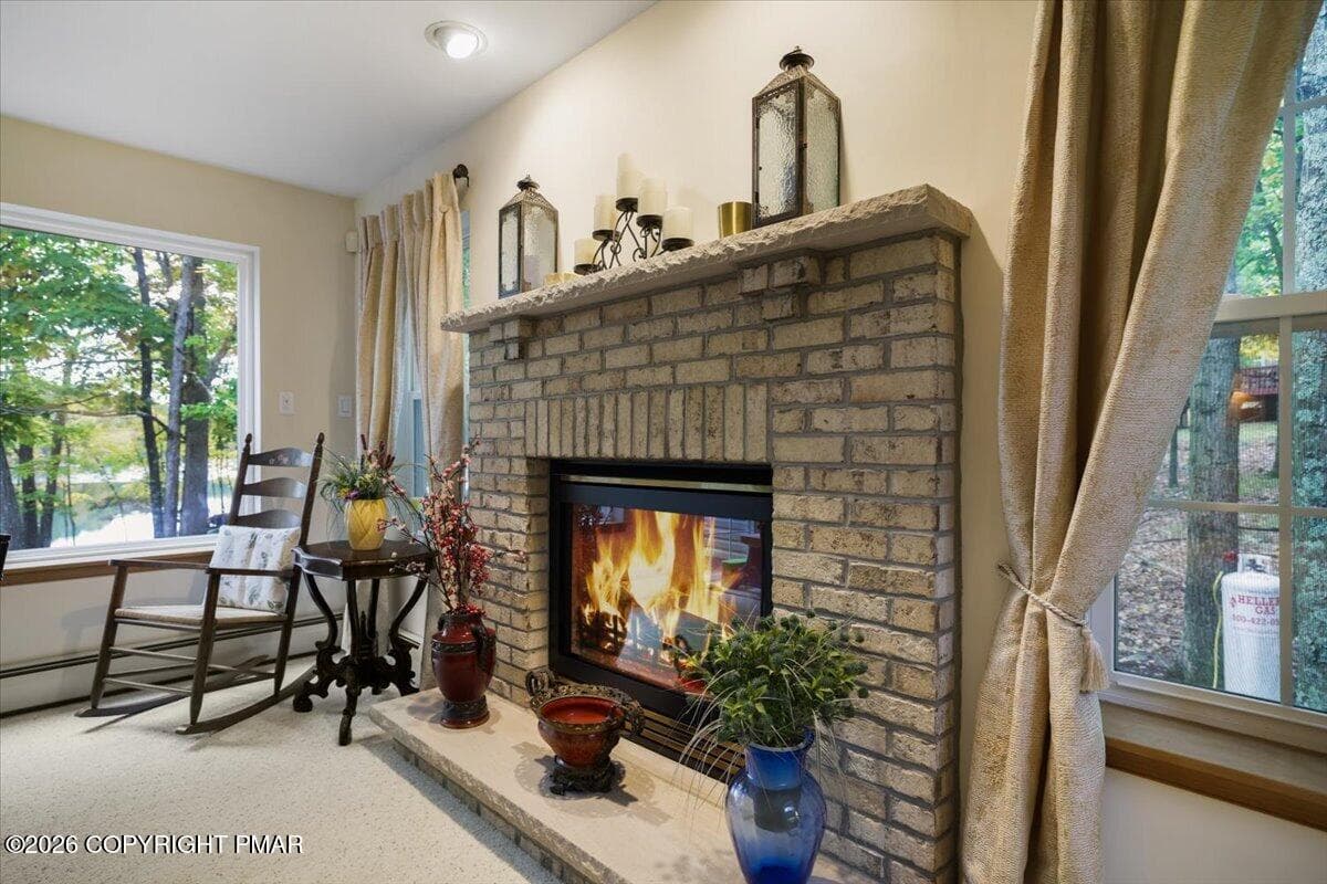 12-Fireplace - 250 Hummingbird Trail, Bushkill, PA 18324, Bushkill