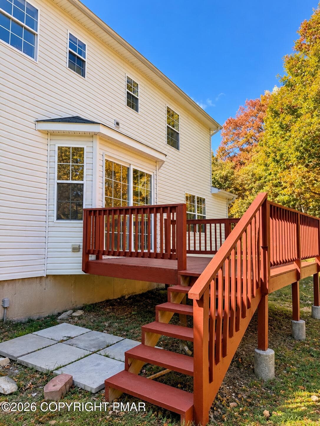Back deck - 2338 Cheyenne Drive, Blakeslee, PA 18610, Blakeslee