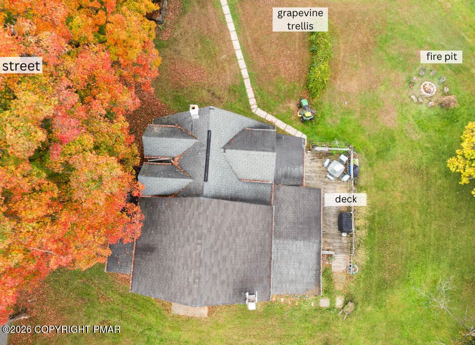 aerial - 9809 N Delaware Drive, Bangor, PA 18013, Bangor