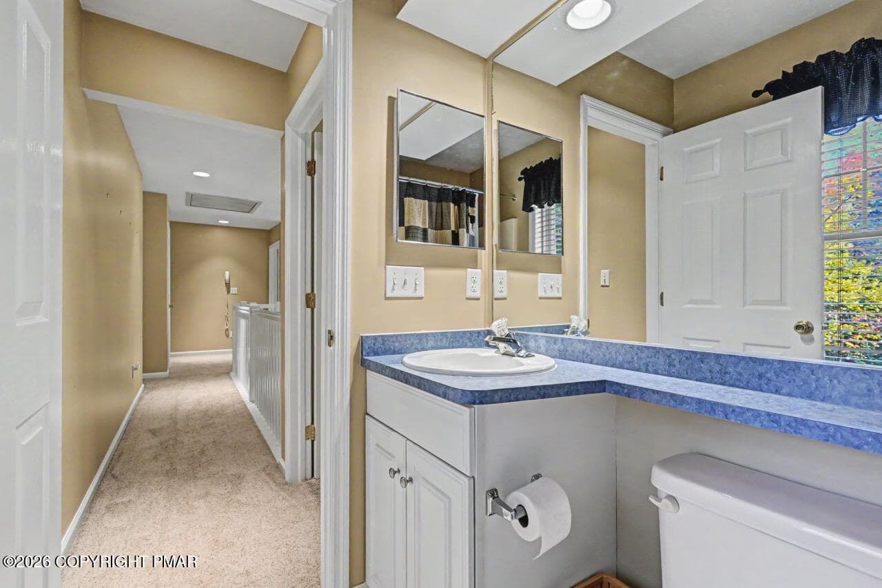 First Floor Hall Bath - 127 Halfmoon Road, Pocono Pines, PA 18350