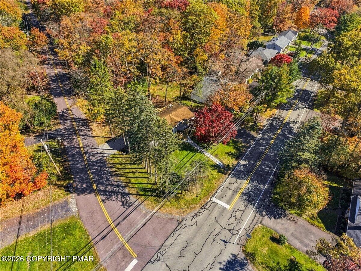 Aerial Home View - 19 Oak Street, Mount Pocono, PA 18344