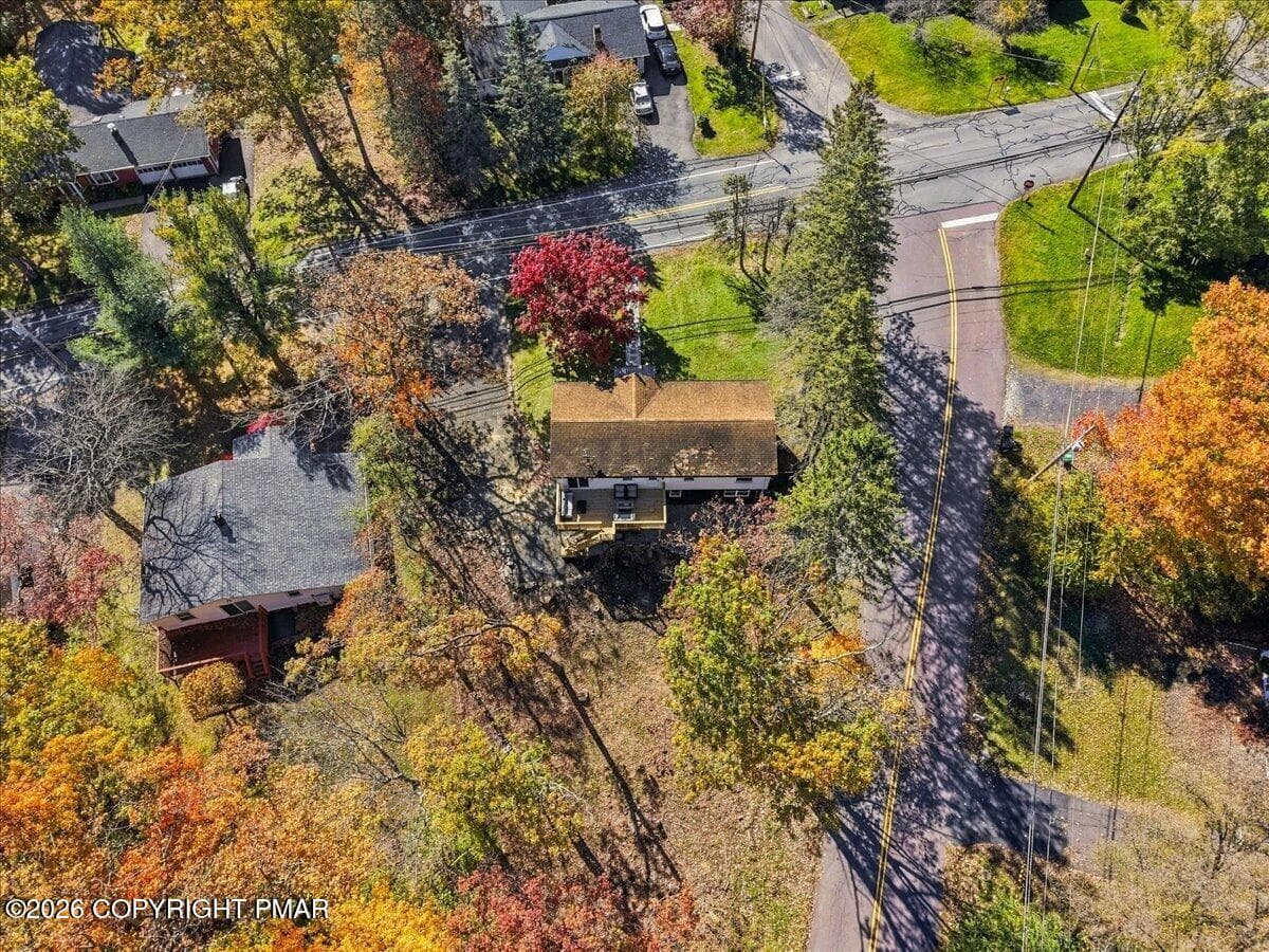 Aerial Home View - 19 Oak Street, Mount Pocono, PA 18344