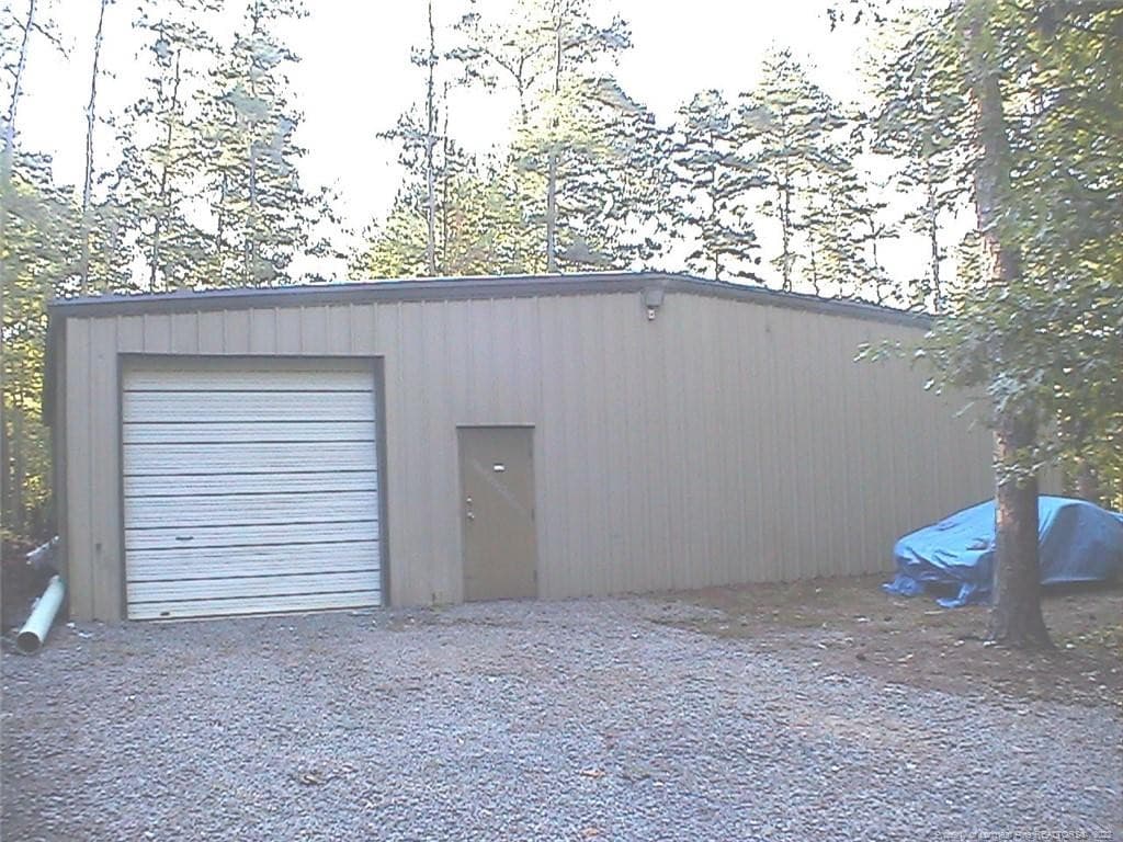 Prior side view - 30 Lockville Road, Moncure, NC 27559