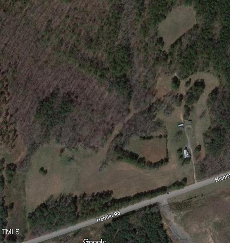 aerial copied from Google satellite - 2523 Hamlin Road, Durham, NC 27704, Durham
